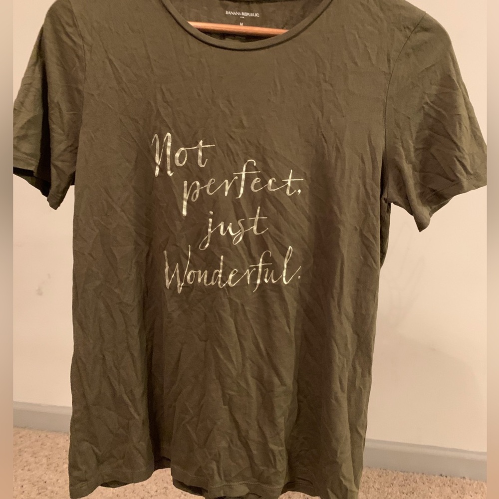 Banana Republic Green T-Shirt